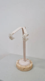 Fire work earrings