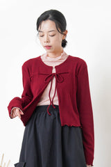 loose neck sheer inner blouse