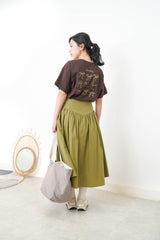 Ivory 2 ways tote bag