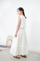 White 2in1 one piece