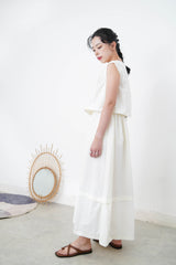 White 2in1 one piece