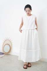 White 2in1 one piece