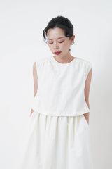 White 2in1 one piece
