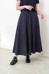Navy skirt w/ stitching details