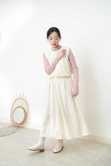 loose neck sheer inner blouse