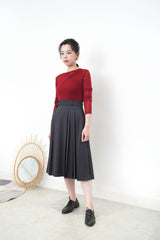 Red wine 2 layers soft top