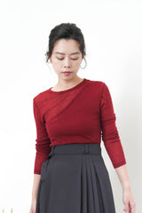 Red wine 2 layers soft top