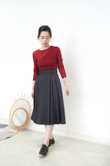 Red wine 2 layers soft top