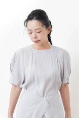 Grey one piece w/ attachable layer
