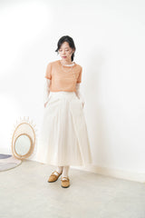 Peach mesh Tee top or set