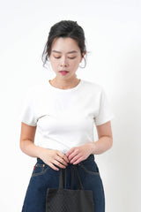 White high quality Tee