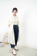 2 ways butter yellow shirt dress