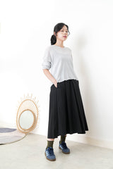 Grey mesh top w/ hoodies