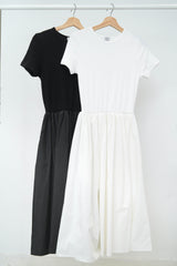 Black minimal dress w/ pockets