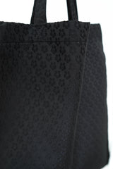 Floral texture tote bag