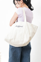 Ivory 2 ways tote bag