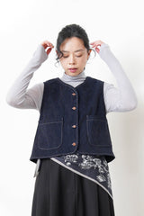 Stripes soft inner in loose turtle neck