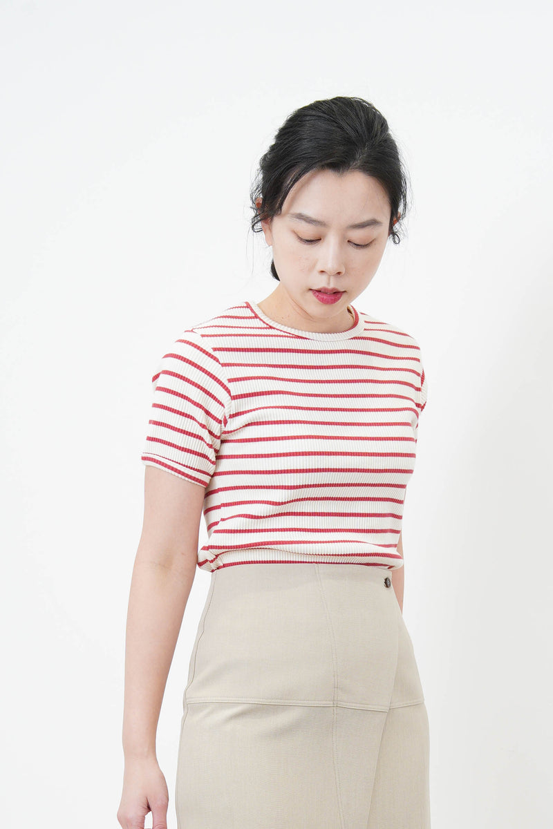Red stripes Tee