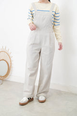 Light dungarees with waist buttons