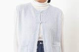 Stripes soft inner in loose turtle neck