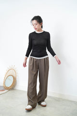 Black mix & match thin soft inner