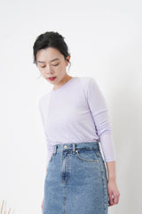 White soft basic inner