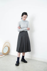 Ivory soft turtle neck inner