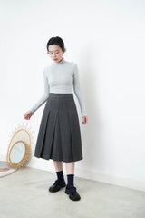 Ivory soft turtle neck inner