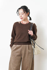 Canvas bag w/ bucket  details