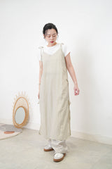 Stripes wide leg trousers