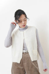Stripes soft inner in loose turtle neck