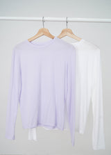 White soft basic inner