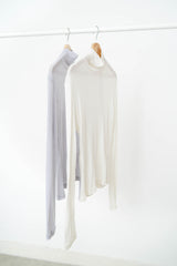 Stripes soft inner in loose turtle neck