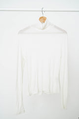 Stripes soft inner in loose turtle neck