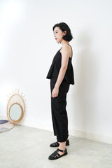 Line cami top w/ trousers in set