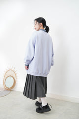 Pastel purple oversized pullover