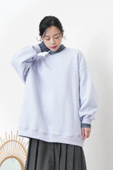 Grey oversized pullover
