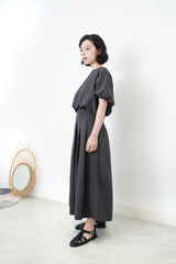 Charcoal A cut skirt