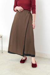 Wine soft cotton top