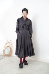 Charcoal oversized shirt