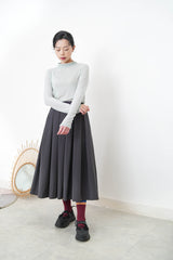 Pastel blue soft inner in loose collar