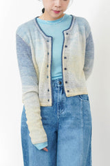 Sky blue soft cotton top