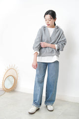 Grey hoodies with Tee inner