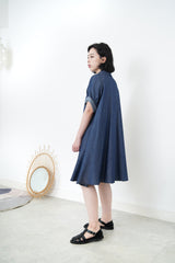 Summer denim one piece w/ straps