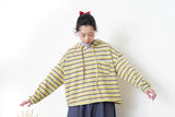 Yellow stripes hoodles