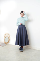 Teal soft funnel neck inner
