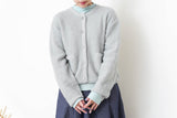 Teal soft funnel neck inner