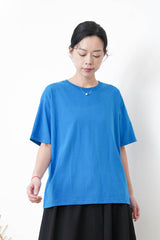 Grey pullover in asymmetrical 3D cut