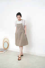 Light beige cami dress w/ adj. straps