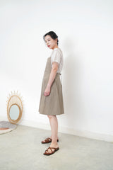 Light beige cami dress w/ adj. straps